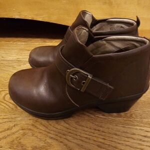 Sanita Brown Ankle Boots